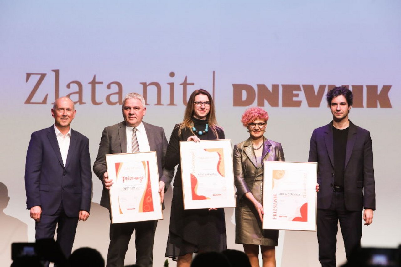 Zlata nit 2022 Zaključna prireditev v projektu Zlata nit 2022, 30. 3. 2023.