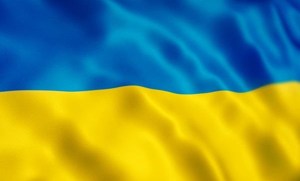 Ukrajinska zastava: zgoraj modra, pod njo rumena.
