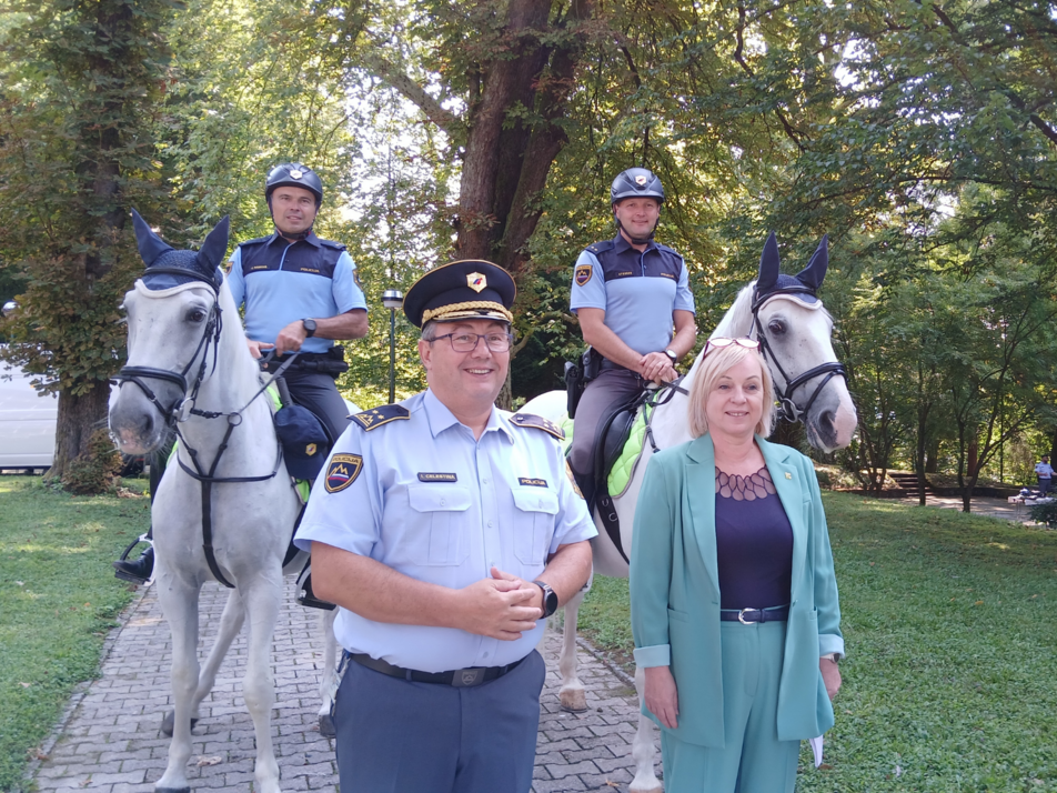 Utrinek z Dneva odprtih vrat policije, Tacen, Ljubljana, 7. avgusta 2025