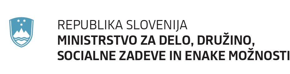 Logotip Ministrstva za delo, družino, socialne zadeve in enake možnosti