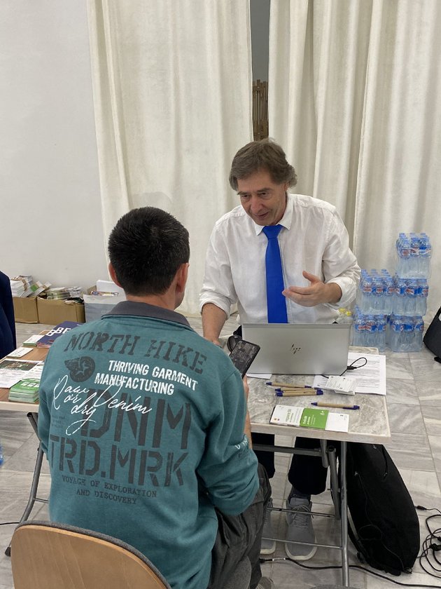 Dogodek Severna Makedonija Utrinek z dogodka v Severni Makedoniji, s predstavitvijo aktualnih potreb slovenskih delodajalcev, junija 2023