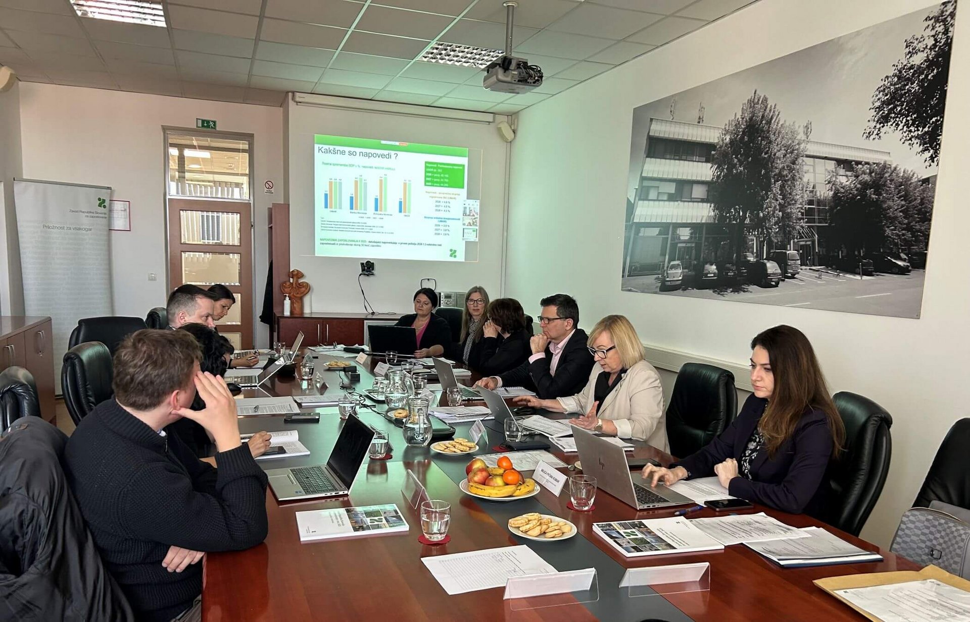 Člani Člani Sveta Zavoda RS za zaposlovanje na 7. redni seji, Ljubljana, 19. 3. 2026