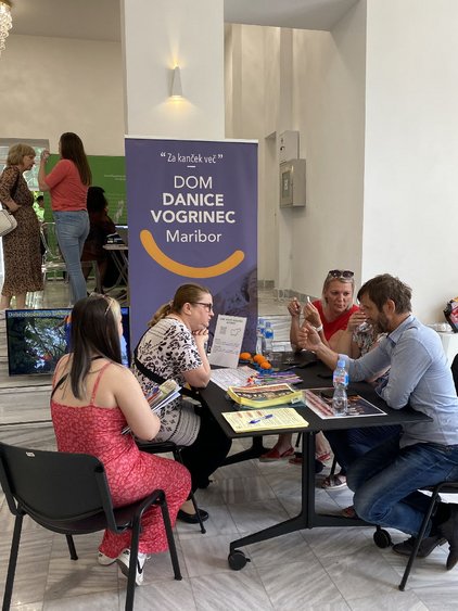 Dogodek Severna Makedonija Utrinek z dogodka v Severni Makedoniji, s predstavitvijo aktualnih potreb slovenskih delodajalcev, junija 2023