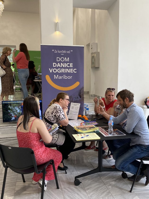 Dogodek Severna Makedonija Utrinek z dogodka v Severni Makedoniji, s predstavitvijo aktualnih potreb slovenskih delodajalcev, junija 2023