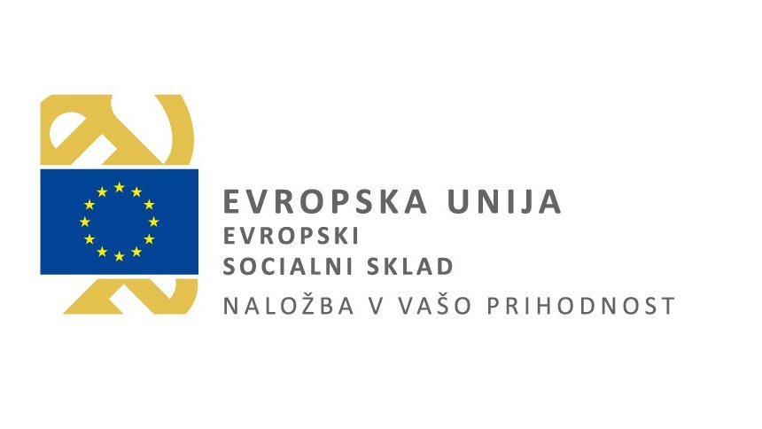 Logotip Evropskega socialnega sklada v obdobju 2014-2020
