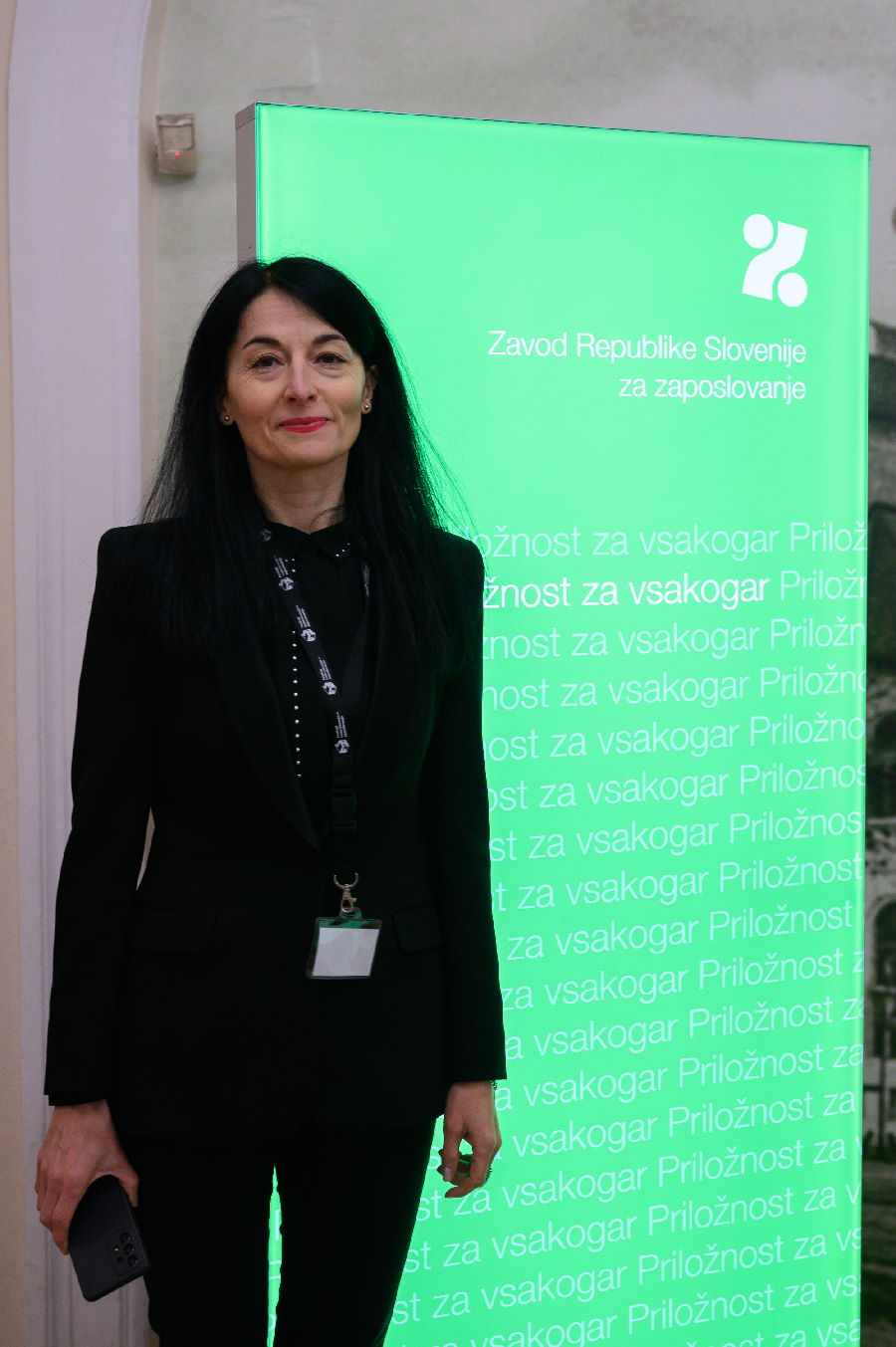 Dubravka Milovanović, direktorica Območne službe Celje, zavod za zaposlovanje, na Kariernem pikniku, Celje, Celjski dom, 25. januarja 2024