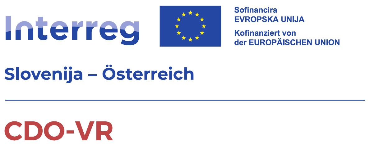 Logotip programa EU Interreg Slovenija - Avstrija, v nemškem jeziku